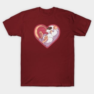 Heart Rat: Masked Brown T-Shirt